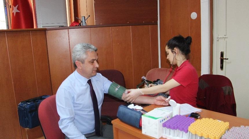 Bilecik Adliyesi çalışanları kan bağışında bulundu