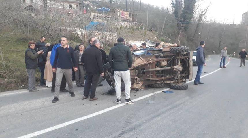 Fatsa&rsquo;da patpat kazası: 1 yaralı