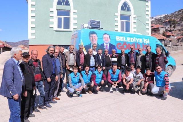 Cumhur İttifakı Akseki Belediye Başkan Adayı İbrahim Özkan, projelerini anlattı.