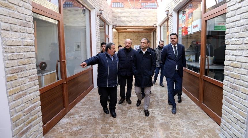 Vali Yardımcısı Aslan, Tarihi Peynirciler &Ccedil;arşısını ziyaret etti