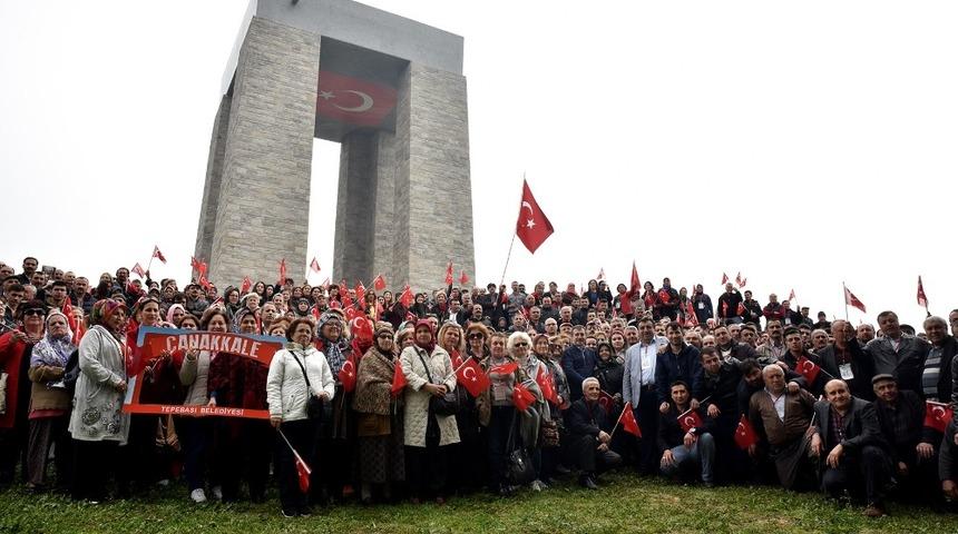 İki bin Eskişehirli daha &Ccedil;anakkale Destanı&rsquo;nın yazıldığı toprakları g&ouml;rd&uuml;