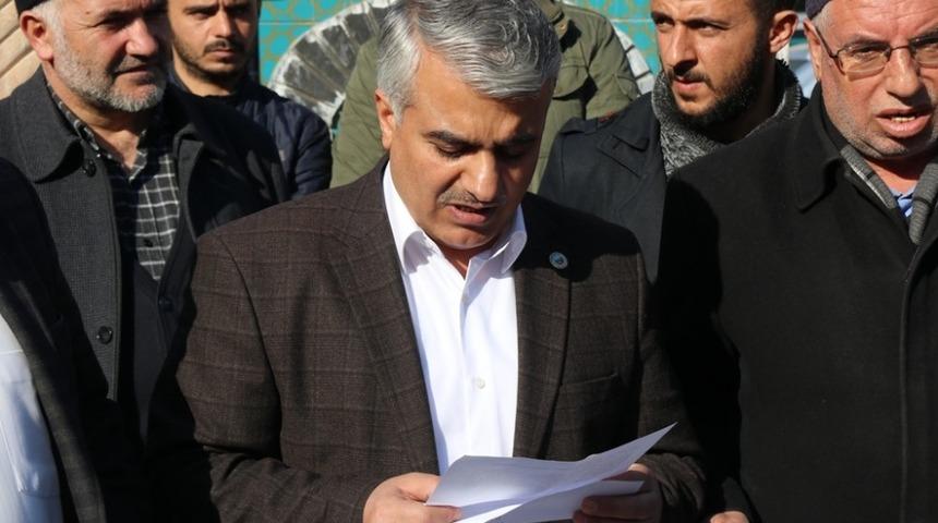 Bitlis&rsquo;ten ezana yapılan saygısızlığa tepki