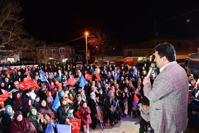 Avcı’dan Nergiz’de coşkulu miting