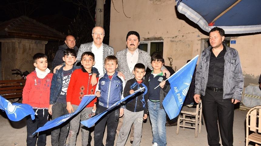 Avcı&rsquo;dan Nergiz&rsquo;de coşkulu miting