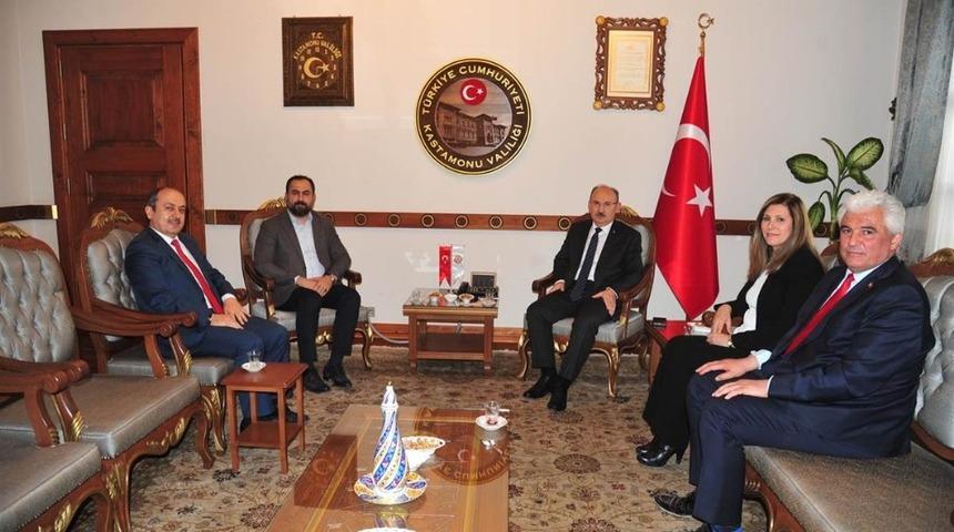 Başkan Fındıkoğlu, Vali Karadeniz&rsquo;i ziyaret etti