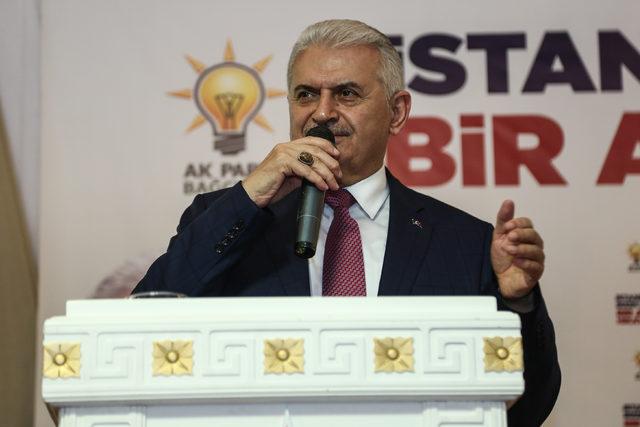 Yıldırım seçim çalışmalarını Bağcılar'da sürdürdü