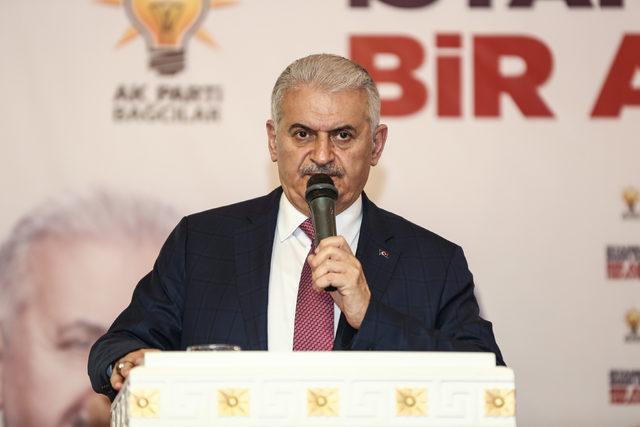 Yıldırım seçim çalışmalarını Bağcılar'da sürdürdü