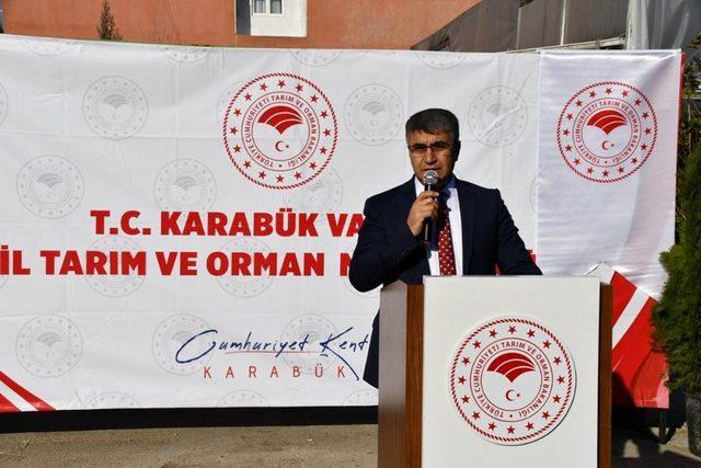 Karabük’te 150 üreticiye meyve fidanı dağıtıldı