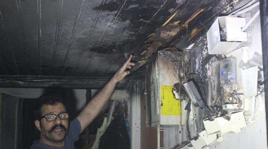 Beşiktaş'ta vatandaşlar yangınla uyandı