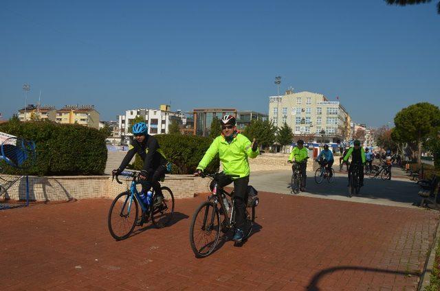 Didim’de bisiklet turları başladı