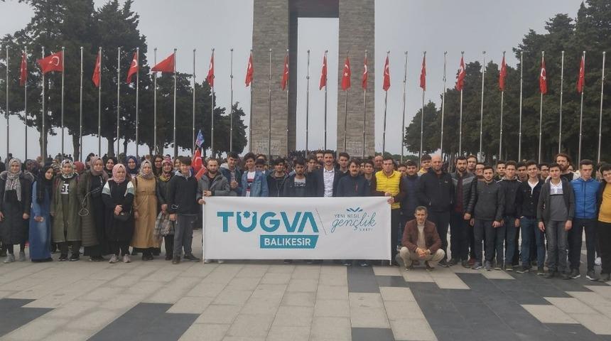 T&Uuml;VGA Gen&ccedil;leri &Ccedil;anakkale&rsquo;ye g&ouml;t&uuml;rd&uuml;