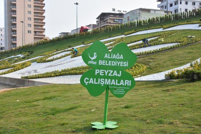 Aliağa Belediyesi’nin hedefi 2 milyon metre kare yeşil alan