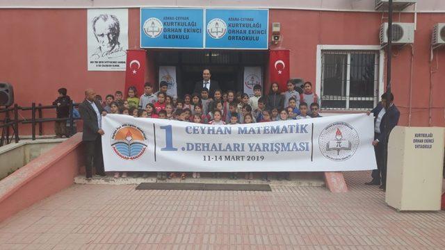 Ceyhan 1. Matematik Dehaları Yarışması başladı