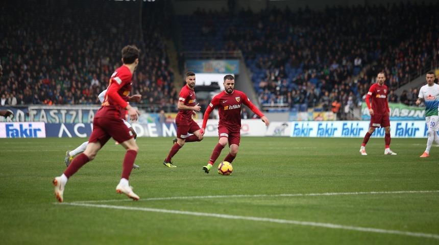 Kayserispor bu yıl ilk kez yenildi