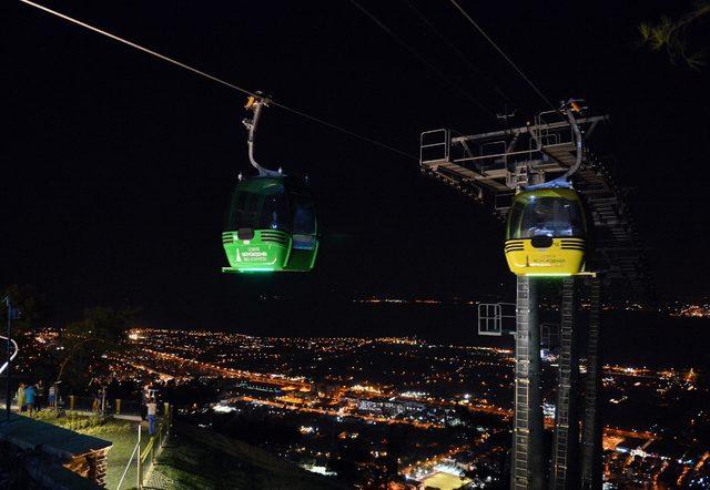 İzmir de teleferik yeniden &ccedil;alışmaya başladı 3
