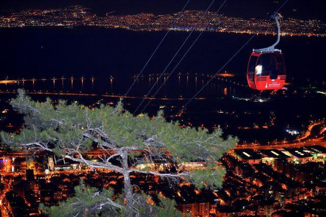 İzmir de teleferik yeniden &ccedil;alışmaya başladı 4