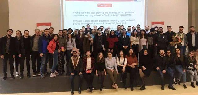 GAÜN’de Erasmus+ ve Youthpass sunumu yapıldı