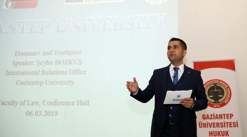 GAÜN’de Erasmus+ ve Youthpass sunumu yapıldı