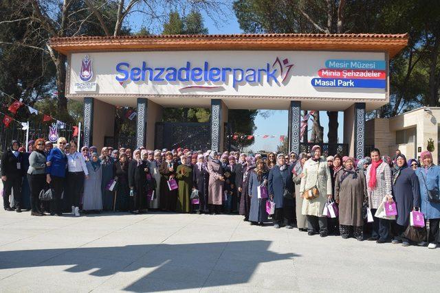 Kadınlar Şehzadelerpark’a hayran kaldı