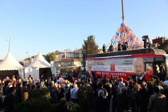 BTP İstanbul Adayı Kotil Eyüpsultan’da konuştu