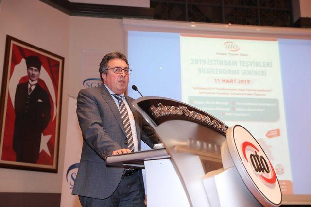 2019 istihdam teşvikleri bilgilendirme semineri ATO’da yapıldı