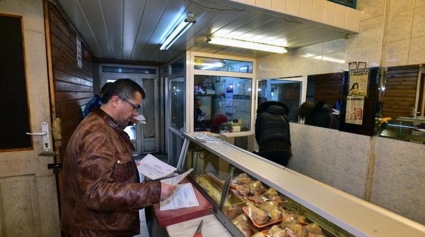 Ulus Hali&rsquo;nde gıda denetimi