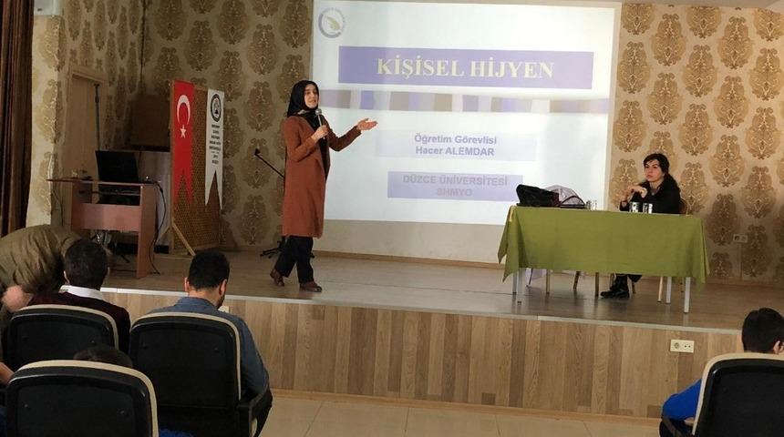 &Ouml;ğrencilere bireysel temizlik ve hijyen eğitimi