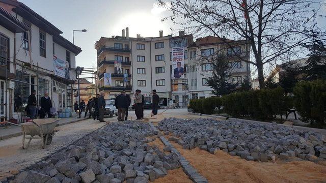 Pazaryeri’nde sokak sağlıklaştırma projesinin sonuna gelindi