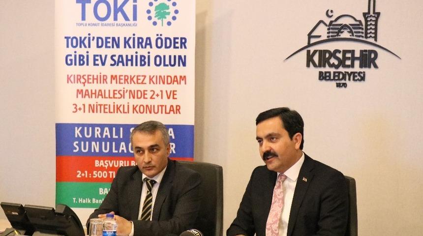 Belediye&rsquo;nin sosyal projesi TOKİ ile genişletiliyor