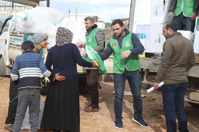 Afrin’deki 2 bin aileye yardım