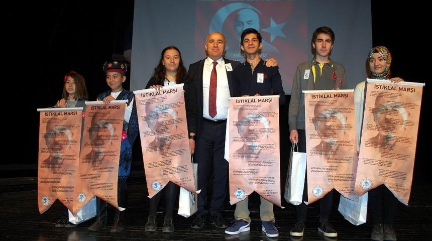 İstiklal Marşı’nın 98. yılı kutlandı