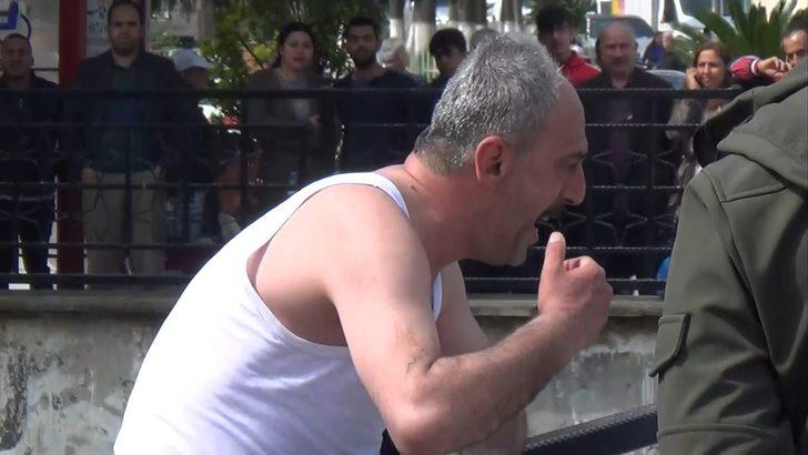 Nehir korkuluklarından kendini bırakmak istedi! Korkunç anlar böyle sona erdi G4