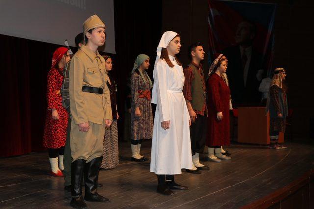 İstiklal Marşının 98. Yılı Karabük’te kutlandı