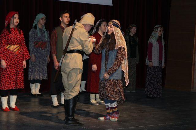 İstiklal Marşının 98. Yılı Karabük’te kutlandı