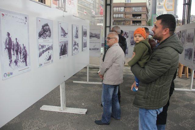 “Bir Keder Bir Zafer Sarıkamış ve Çanakkale Sergisi”ne mehterli açılış