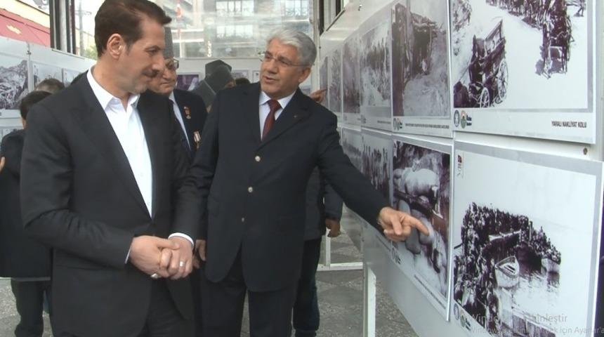 &ldquo;Bir Keder Bir Zafer Sarıkamış ve &Ccedil;anakkale Sergisi&rdquo;ne mehterli a&ccedil;ılış