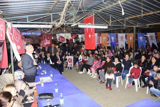 Gürşat Kale mahalle istişare toplantılarını sürdürüyor