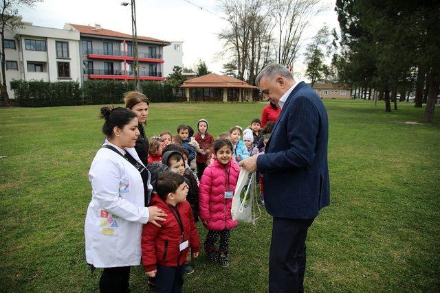 Başkan Toçoğlu öğrencilerle bir araya geldi