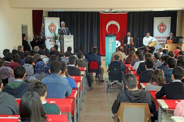 Palancıoğlu’ndan öğrencilere Mehmet Akif öğüdü