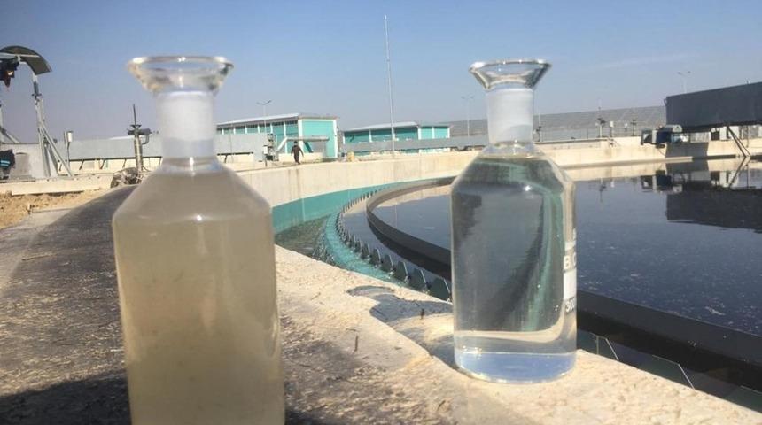 Arıtılan suyun berraklığı şaşırttı