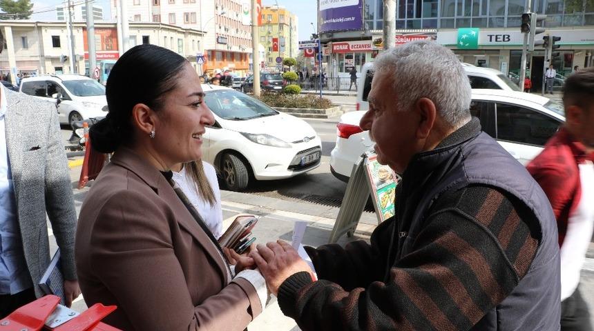Esnaftan Karak&ouml;pr&uuml; adayı Aslan&rsquo;a tam destek