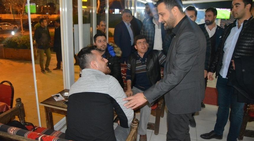 Nasıranlı esnafla bir araya geldi