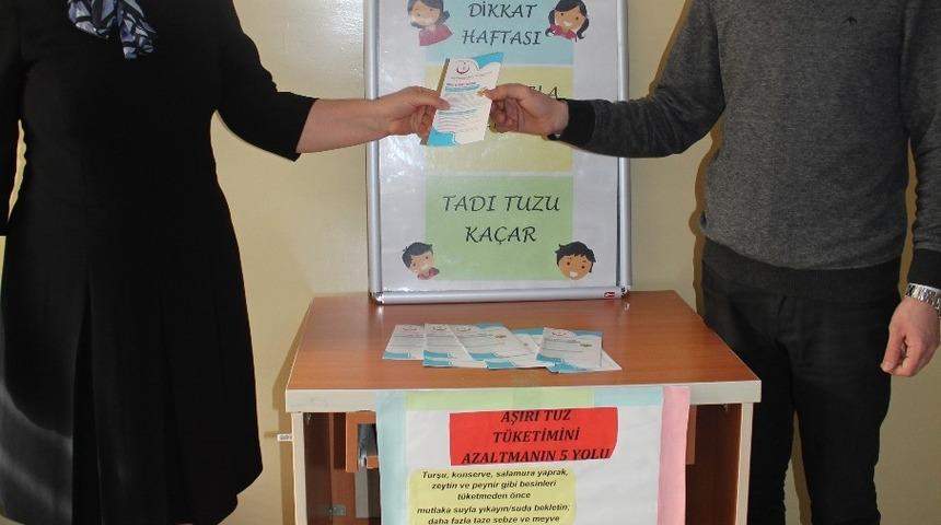 Vize Devlet Hastanesinde tuzun zararları anlatıldı