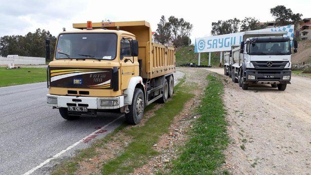 Otobüs garajı için okaliptüs ağaçlarının kesilmesine tepki