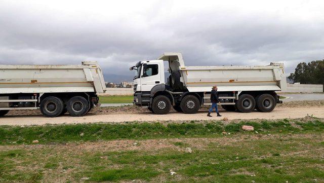 Otobüs garajı için okaliptüs ağaçlarının kesilmesine tepki