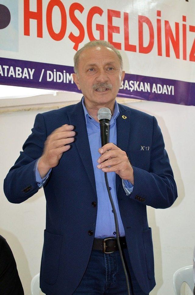 Başkan Atabay; “Seçimden sonra kentimizi birlikte yöneteceğiz”