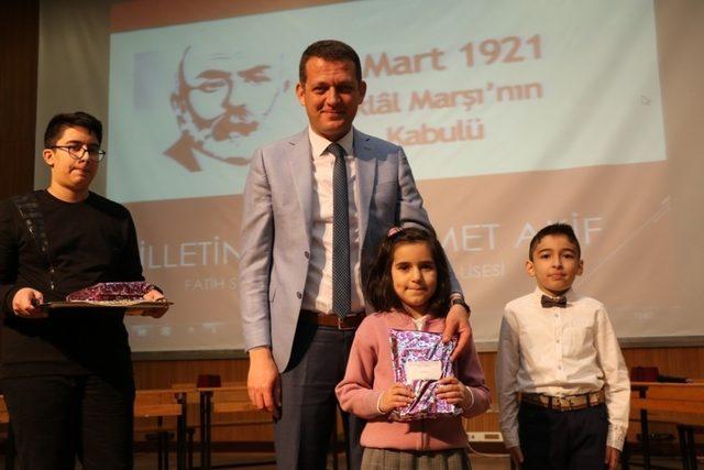 Safranbolu’da istiklal marşının 98. yılı kutlandı