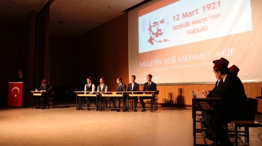 Safranbolu’da istiklal marşının 98. yılı kutlandı