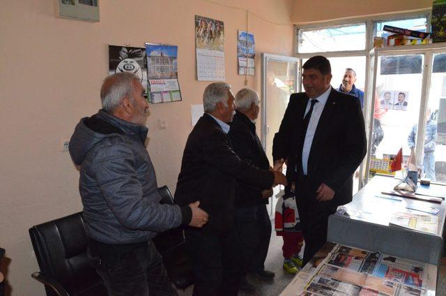 Çavuşoğlu Mahallesi sakinlerinden Parlak’a yoğun ilgi