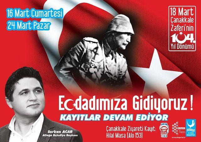 Çanakkale Şehitlik ziyareti için kayıtlar devam ediyor